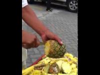 Jak szybko i łato obrać ananasa
