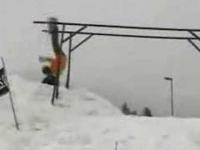 Super trik na snowboardzie!