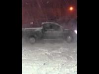Nissan Titan pierwsza zabawa na sniegu!