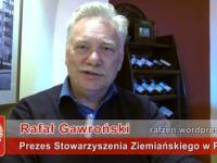Prezes Stowarzyszenia Ziemiańskiego Rafał Gawronski o konieczności bojkotu wyborów