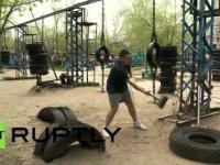 Ukraińska siłownia na świeżym powietrzu