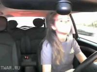 Kraksy samochodowe na rosyjskich drogach