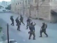 Izraelscy żołnierze tańczą na patrolu! ;D