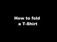 How to fold a T-Shirt / Jak szybko złożyć koszulkę