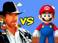 Chuck Norris vs Super Mario Bros