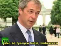 Nigel Farage - Pogrzeb Euro 