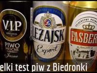 Wielki test piw z Biedronki