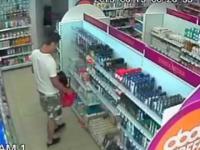 Kradzież w sklepie Małpka 13 czerwca 2013