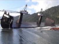 Wodny transport ładunku ponadgabarytowego