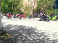 Tramwaj miażdży motocyklistę podczas parady