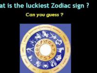 Szczęście znaku zodiaku ? what is the luckiest zodiac sign ? 