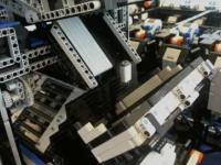 Zaawansowana maszyna do sortowania klocków LEGO 