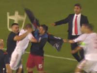 Zamieszki na meczu Serbia-Albania
