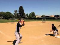 Ekstremalny trening baseballisty  