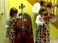 Góralska muzyka w wykonaniu małych dzieci