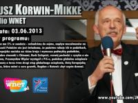 3/06/2013 - Janusz Korwin-Mikke w Radiu WNET 