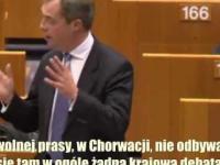 Nigel Farage: UE przekupuje klasę polityczną w Chorwacji 