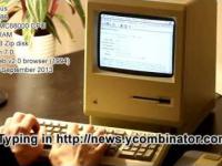 27-letni Macintosh podłączony do Internetu