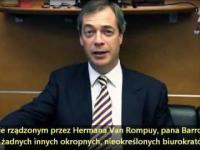 Nigel Farage: Tak zaczyna się dyktatura! 