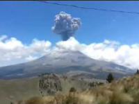 Spektakularny wybuch wulkanu