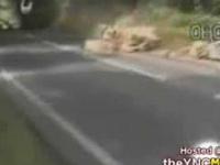 Wypadek motocyklowy przy prędkości 170 mph