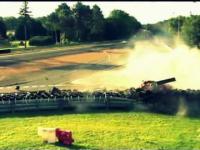 Le Mans 24 Hours 2012 - Anthony Davidson Toyota  potężny dzwon 