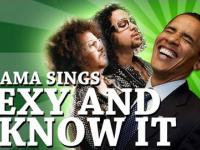 Barack Obama śpiewa