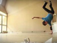 Niesamowity taniec Brakdance w slow motion
