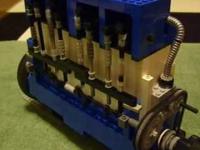 Silnik Diesel z klocków LEGO