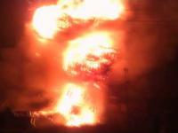 Pożar Emalia Olkusz 01.12.2012 [ HD ] + Wybuch 