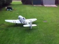 Hawker Sea Fury jako model RC