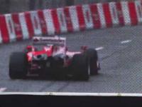 Felipe Massa in F1 Scuderia Ferrari - 3 laps and pit stop