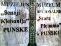 Dwujęzyczne tablice w Puńsku.