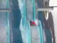 Stunts On Water Slides