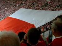 Gigantyczna Biało-Czerwona flaga EURO 2012  