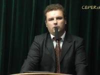 Jacek Wilk tłumaczy projekt konstytucji Kongresu Nowej Prawicy
