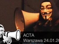 PROTEST PRZECIWKO ACTA - RELACJA