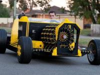 Samochód z LEGO napędzany powietrzem