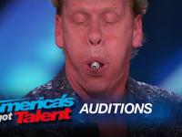 The Professional Regurgitator: Performer Swallows Items and Brings Them Back - America's Got Talent