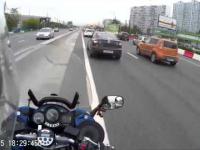 Zderzenie dwóch motocyklistów