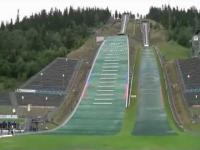 Skocznia narciarska w Lillehammer - HD