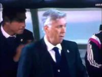 Ancelotti parodiuje Ronaldo
