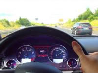 Audi S8 na Autostradzie 