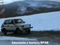 Fiat 126p - zderzenie z EPAR 
