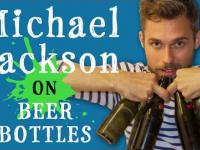 Muzyka Michael Jackson grana na butelkach