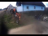 Dirt Bikes Crash!!