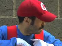 Mario w realu.
