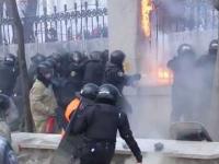 Brutalne zamieszki Ukraina