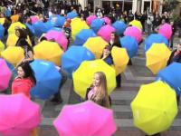 Parasolkowy Flash Mob