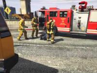 Strażacy w GTA 5 których trochę poniosło
